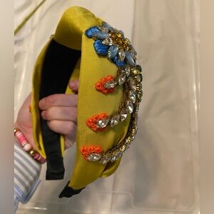 Embellished Yellow Headband